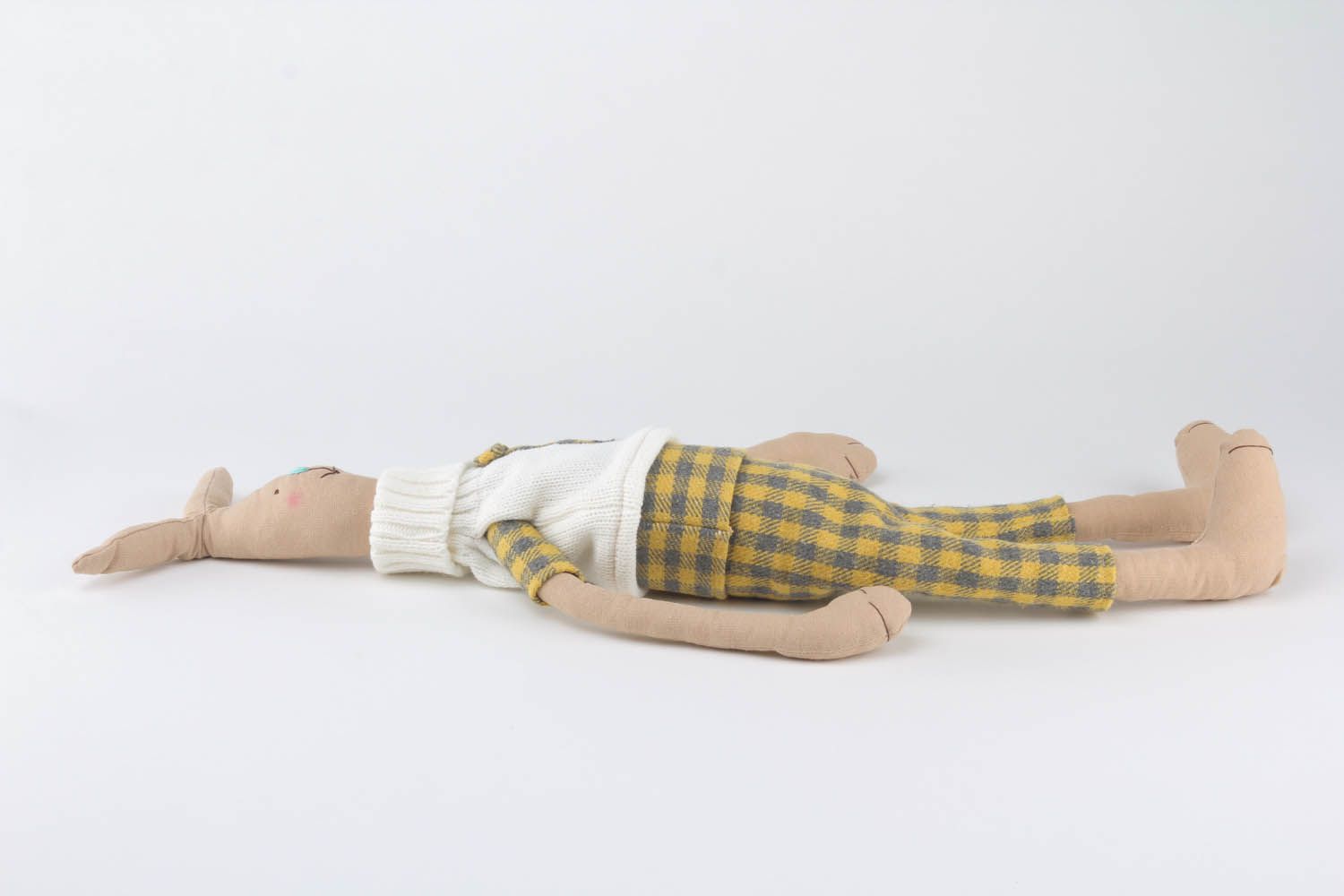 Интерьерная кукла текстильная Заяц фото 2