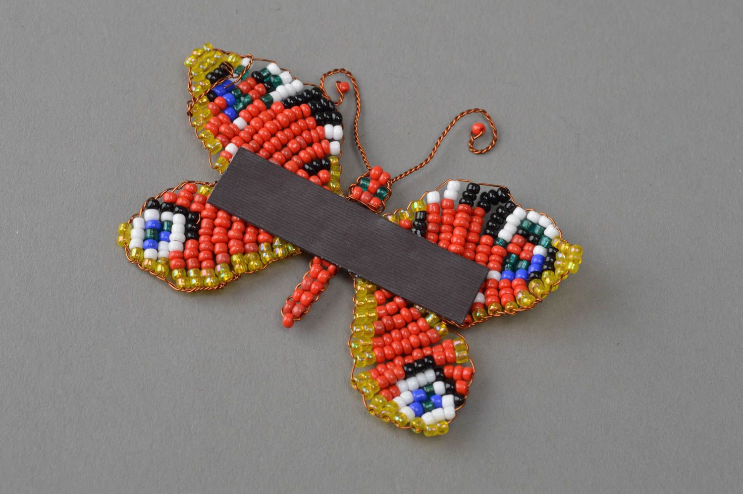 Imán para nevera hecho a mano souvenir original regalo personalizado mariposa foto 4