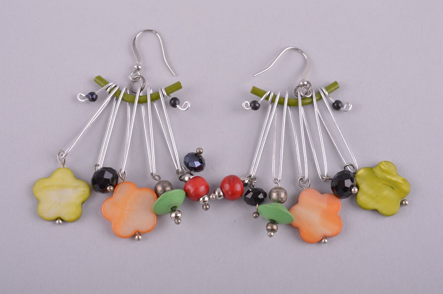 Homemade jewelry dangling earrings fashion earrings best gifts for women photo 3