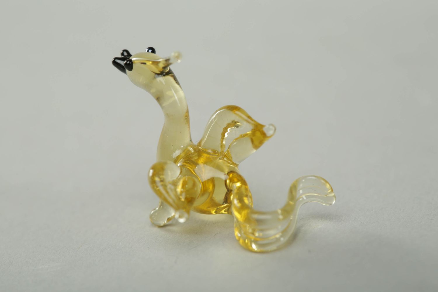 Handmade glass statuette Dragon photo 3