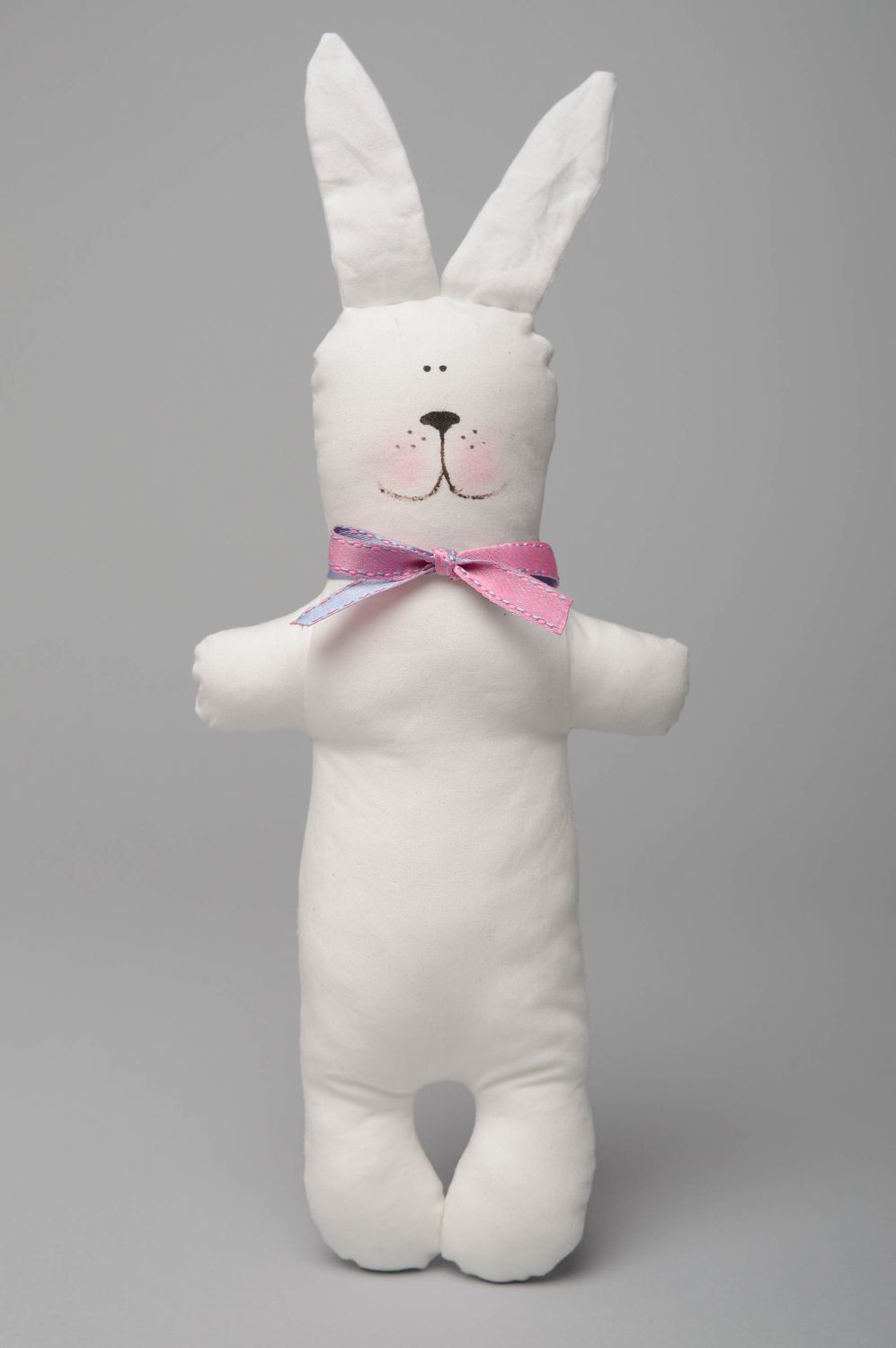 Homemade soft toy Hare photo 1