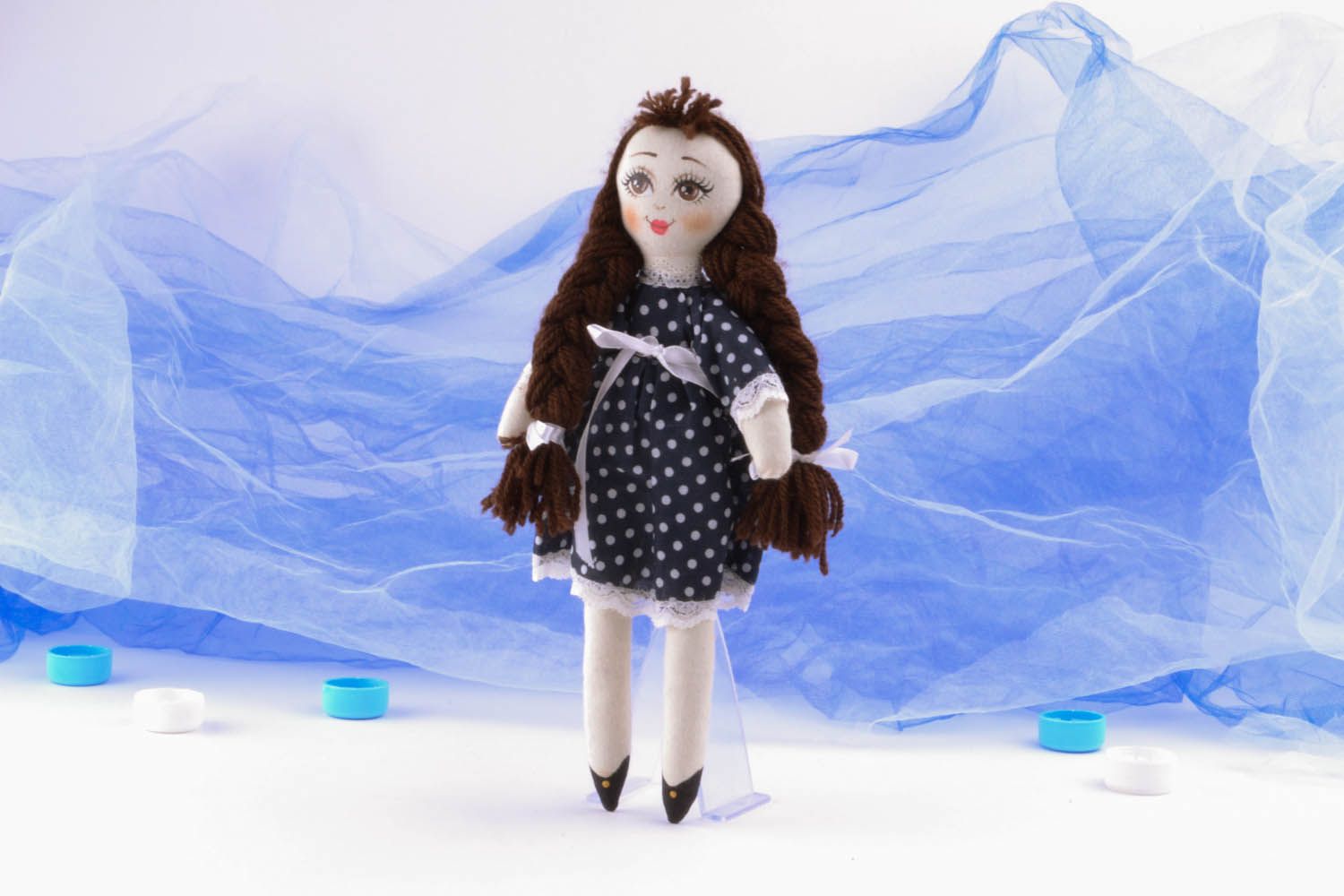 Doll with long hair photo 1