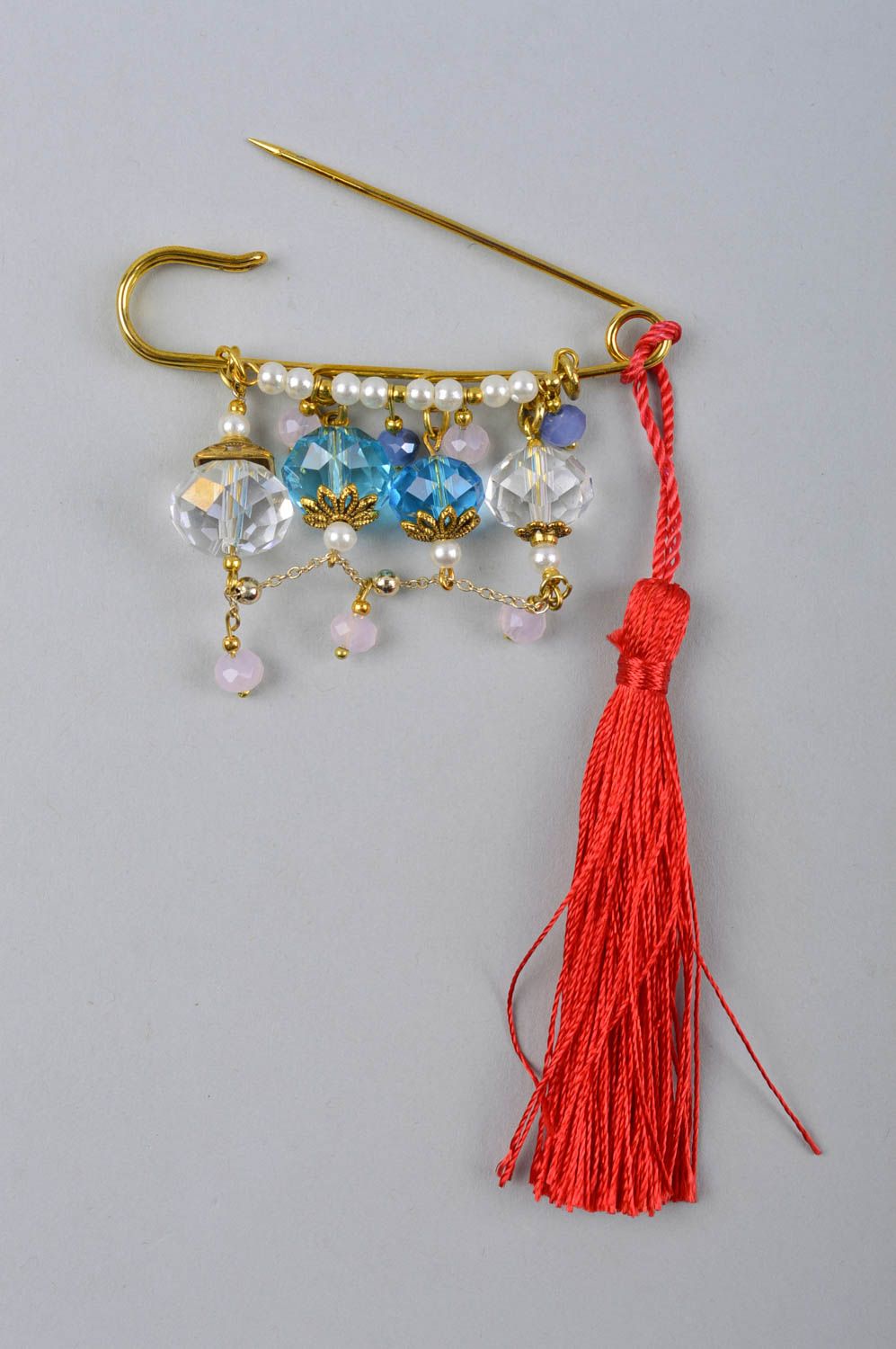 Handmade brooch beautiful fashion jewelry designer pin brooch women accessory photo 5