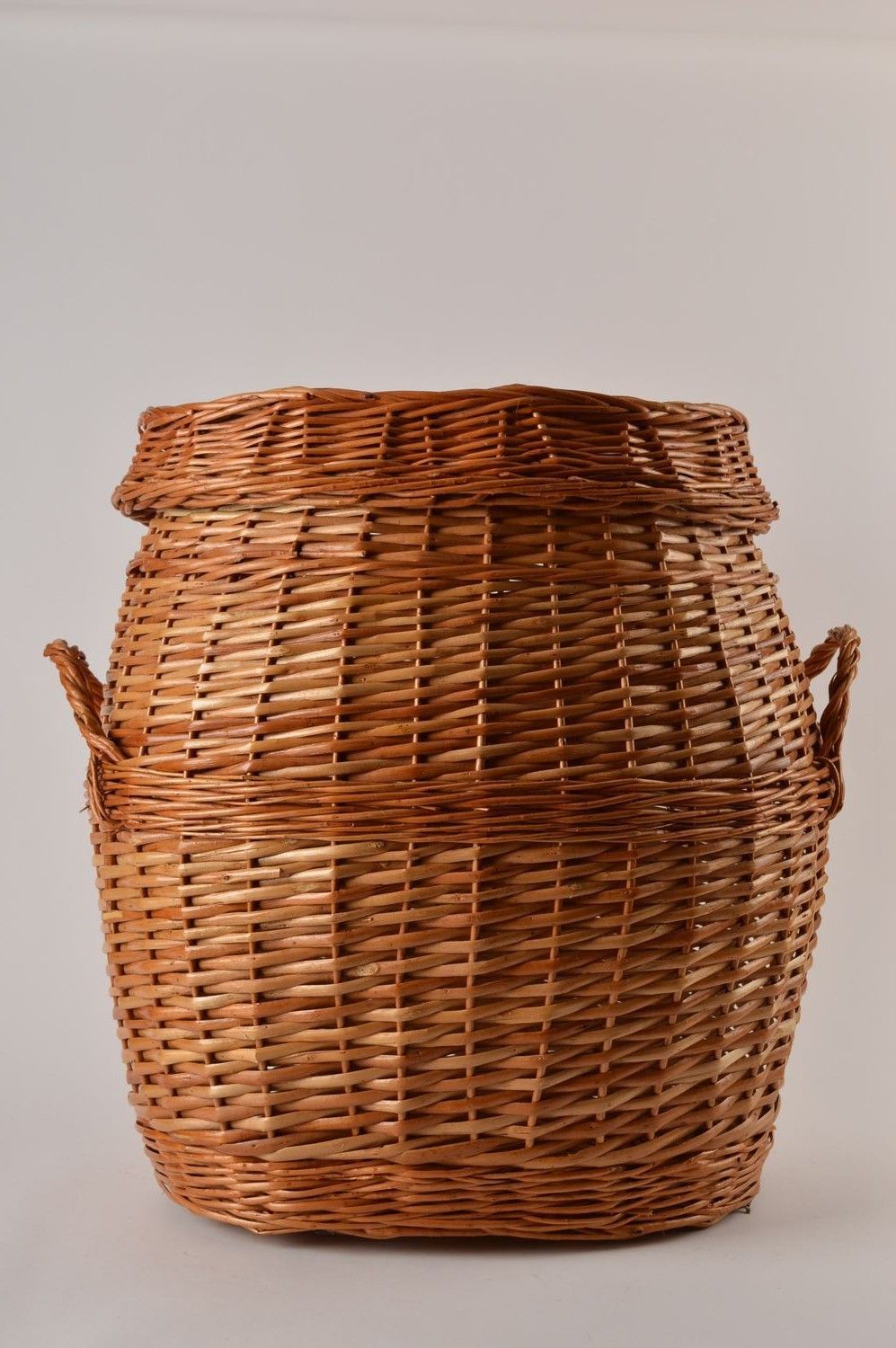 Handmade designer woven basket stylish decorative basket cute basket for laundry photo 4