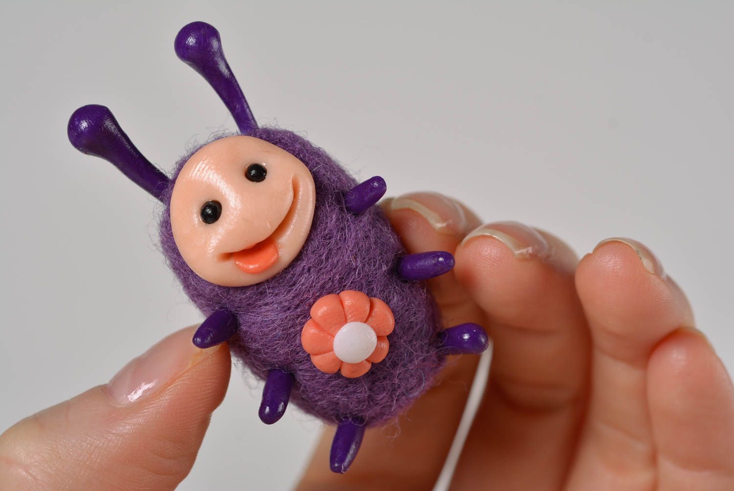 Kleines Spielzeug handmade Deko Figur Geschenkideen für Kinder drollig schön foto 5
