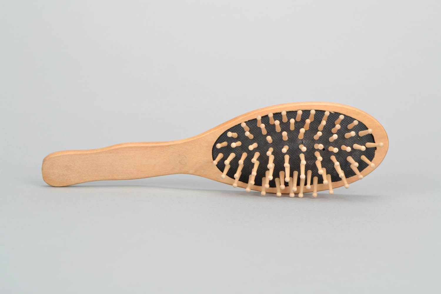 Escova de madeira artesanal pente de madeira feito à mão  foto 3