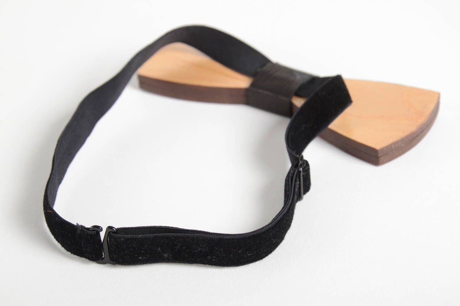Handmade wood bow tie wooden tie wooden bow designer accessories for men photo 4