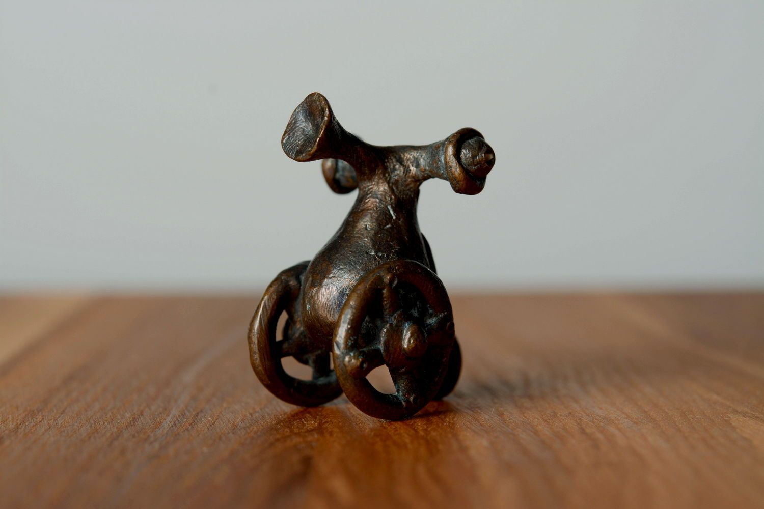 Figurine en bronze faite main photo 4