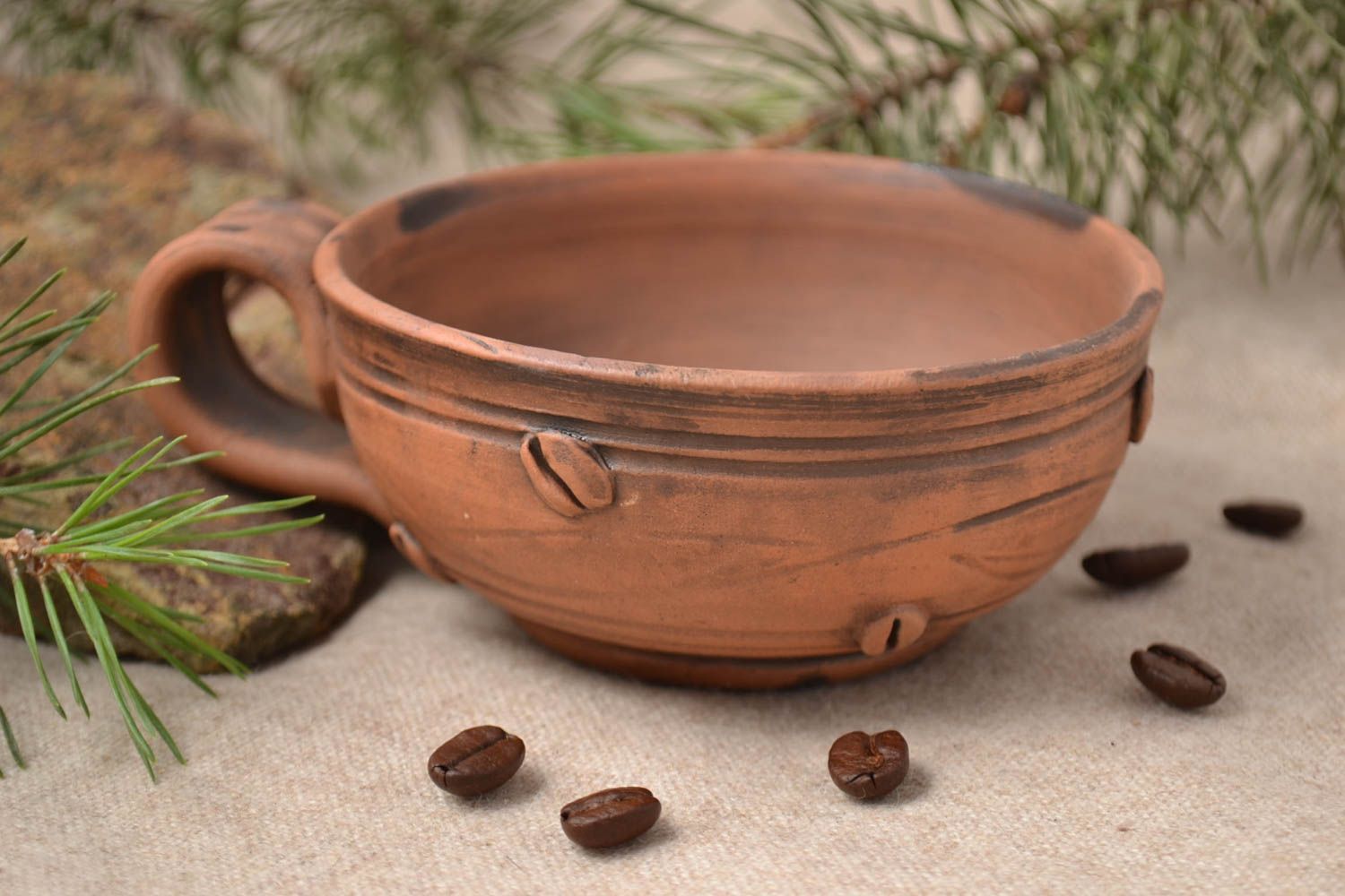 Handmade Keramik Geschirr Kaffe Tasse schön Küchen Zubehör originelle Geschenke foto 1