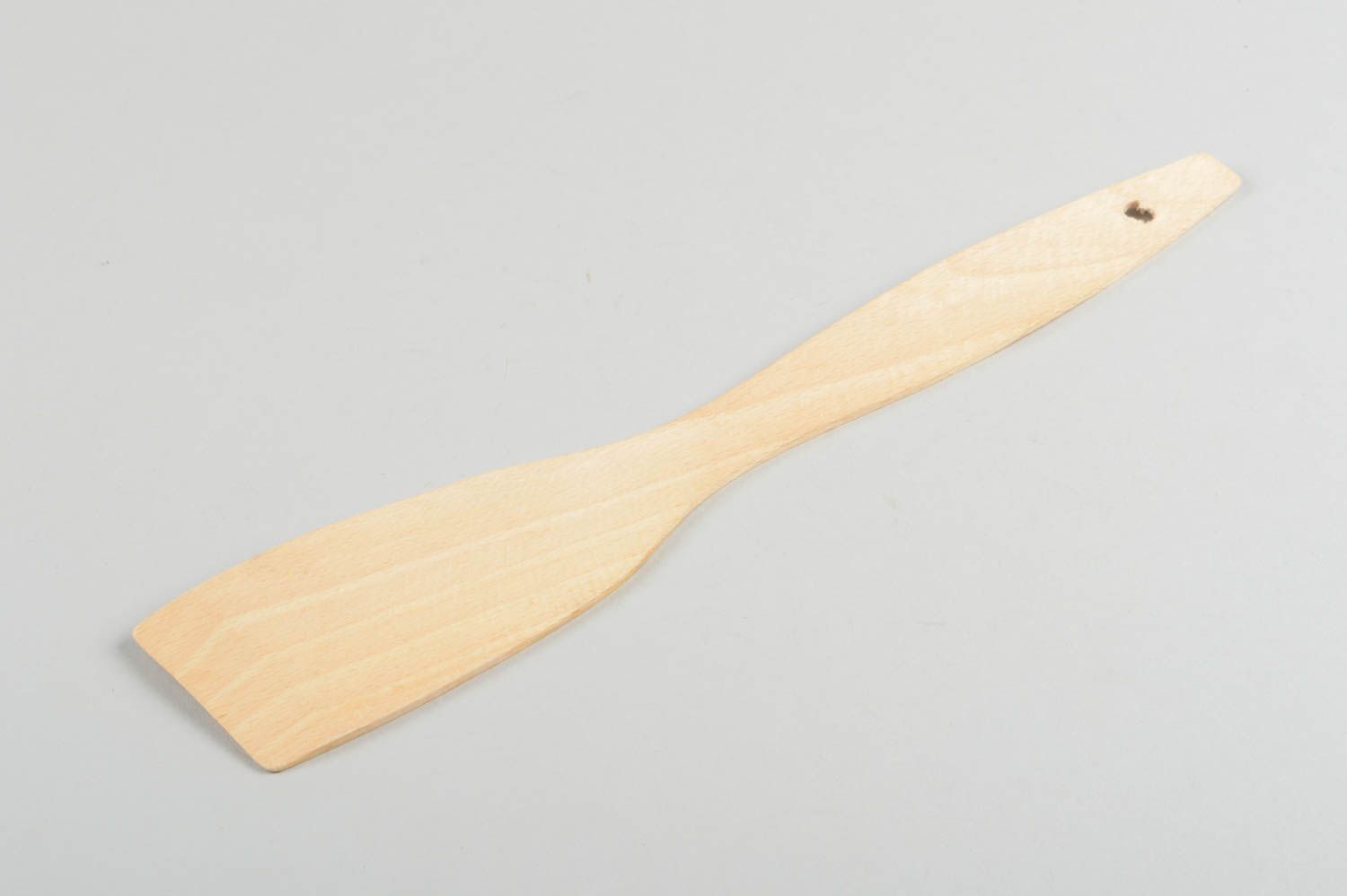 Cuchara espátula de madera hecha a mano utensilio de cocina regalo original foto 4