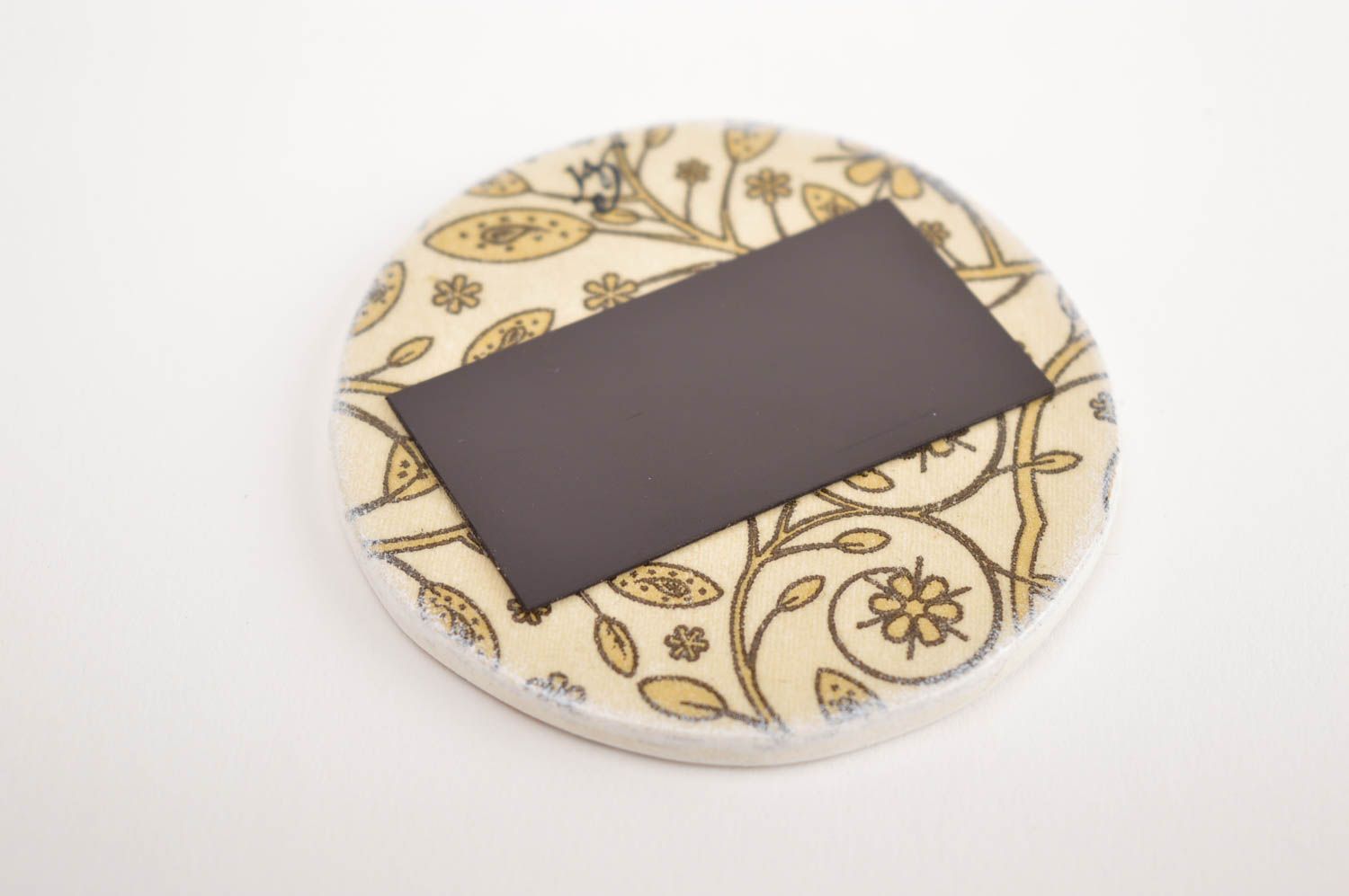 Handmade Kühlschrank Magnet ausgefallenes Geschenk Deko Idee Haus Sonnenblumen foto 4