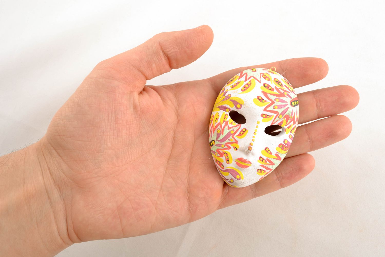 Miniature decorative Venetian mask Light photo 1