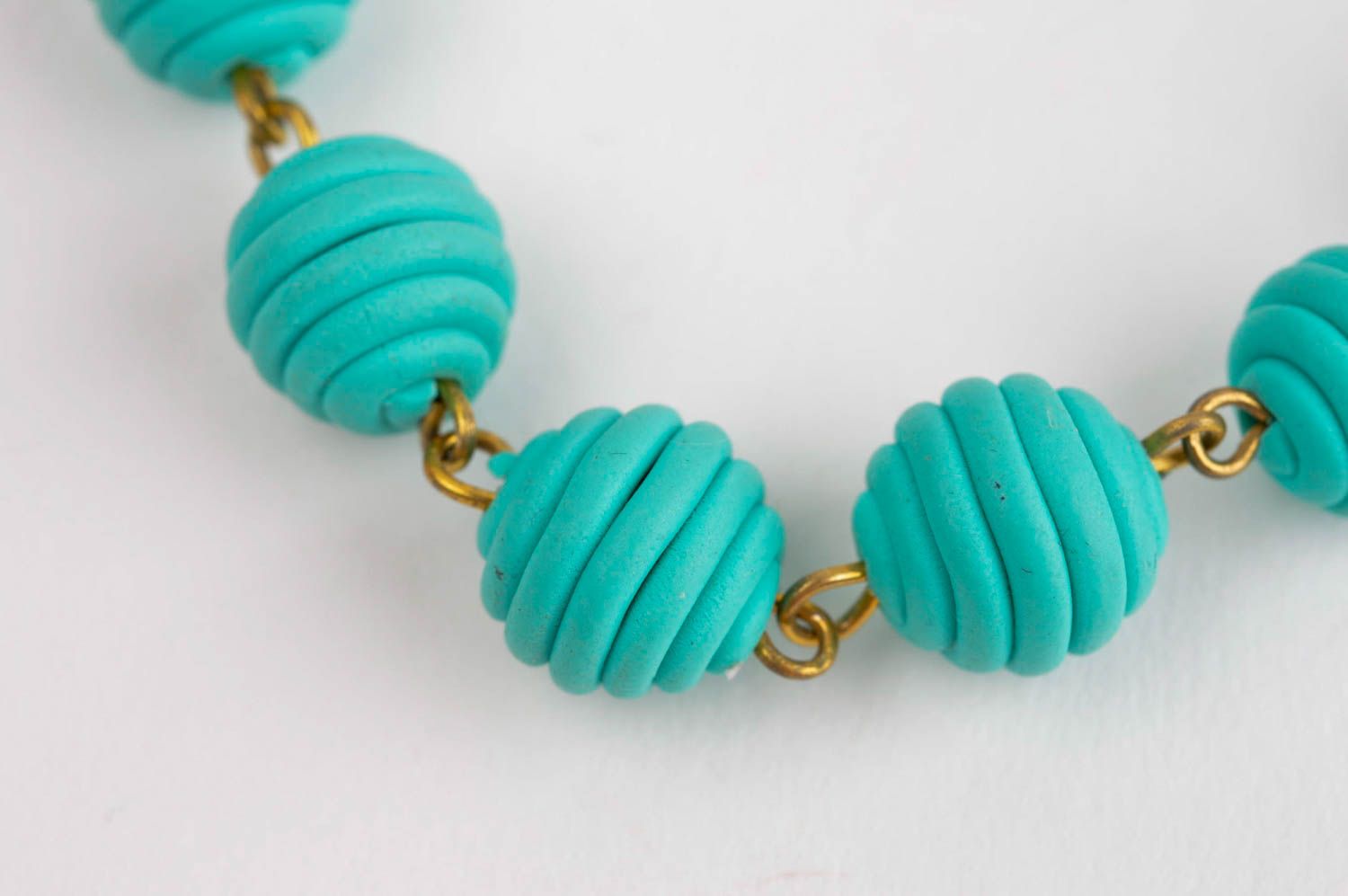 Handmade bracelet designer bracelet clay jewelry unusual accessory gift ideas photo 5