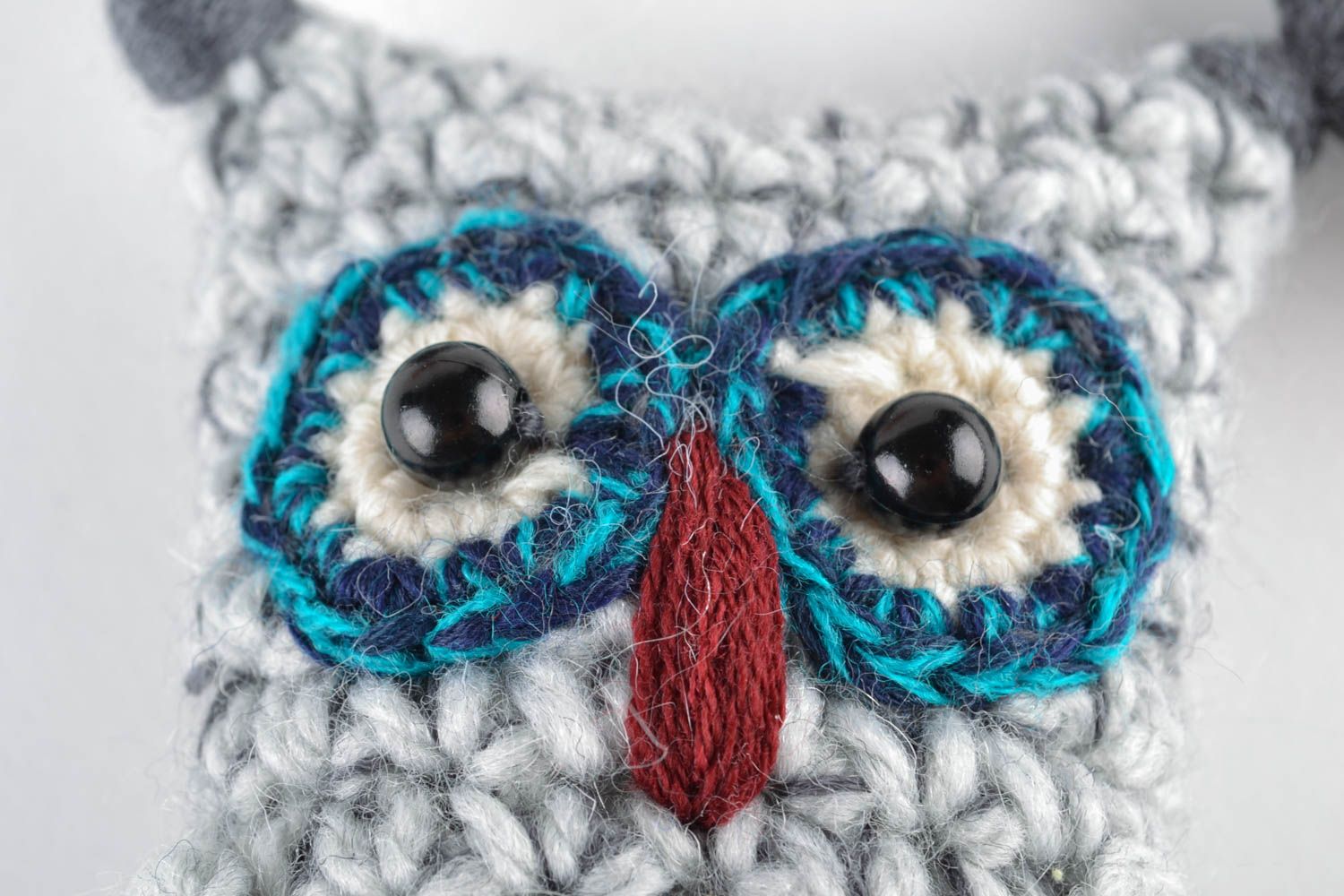 Small crochet soft toy for kids Owl photo 2