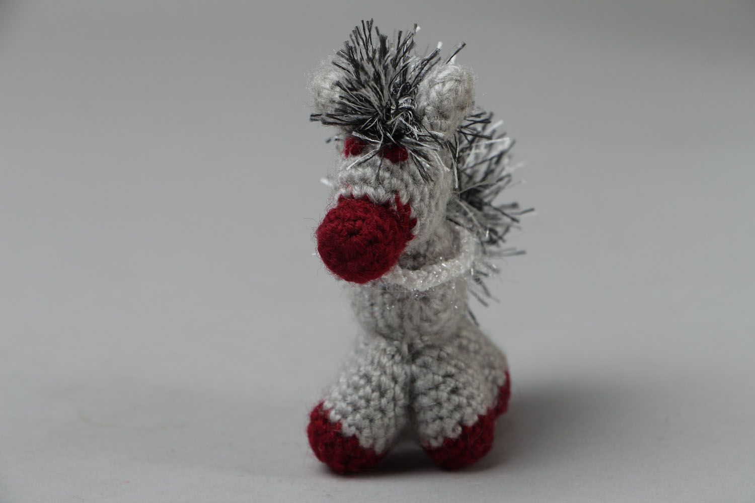 Crochet toy donkey photo 2
