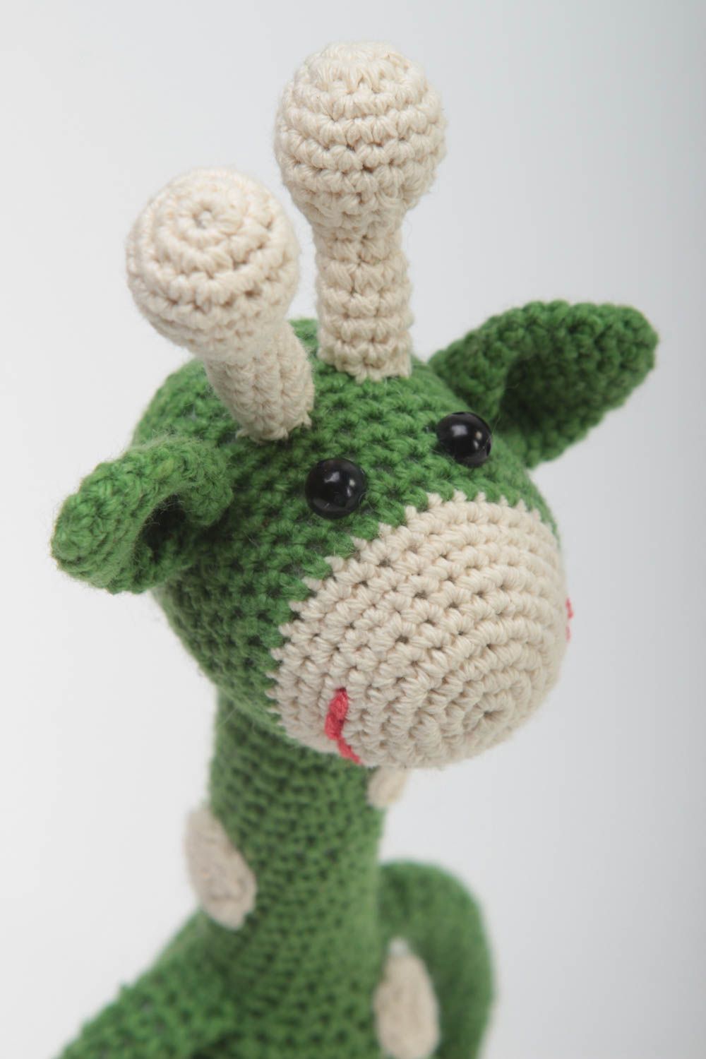 Muñeco de peluche hecho a mano peluche para niños juguete tejido al crochet foto 3