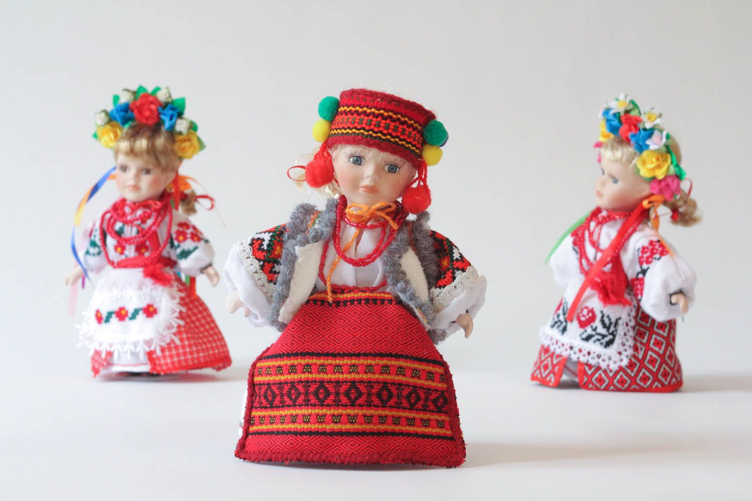 Интерьерная кукла Украиночка  фото 5