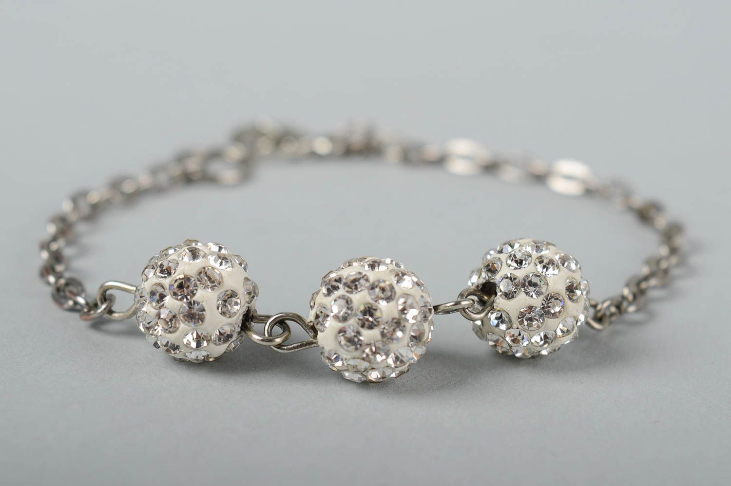 Metal bracelet handmade beaded bracelet fashion jewelry designer bijouterie photo 1