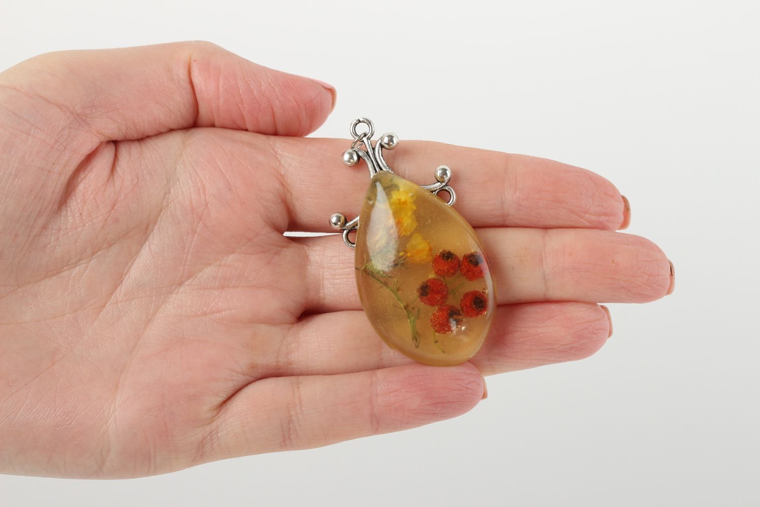 Handmade pendant designer pendant for girls unusual accessory gift for her photo 5