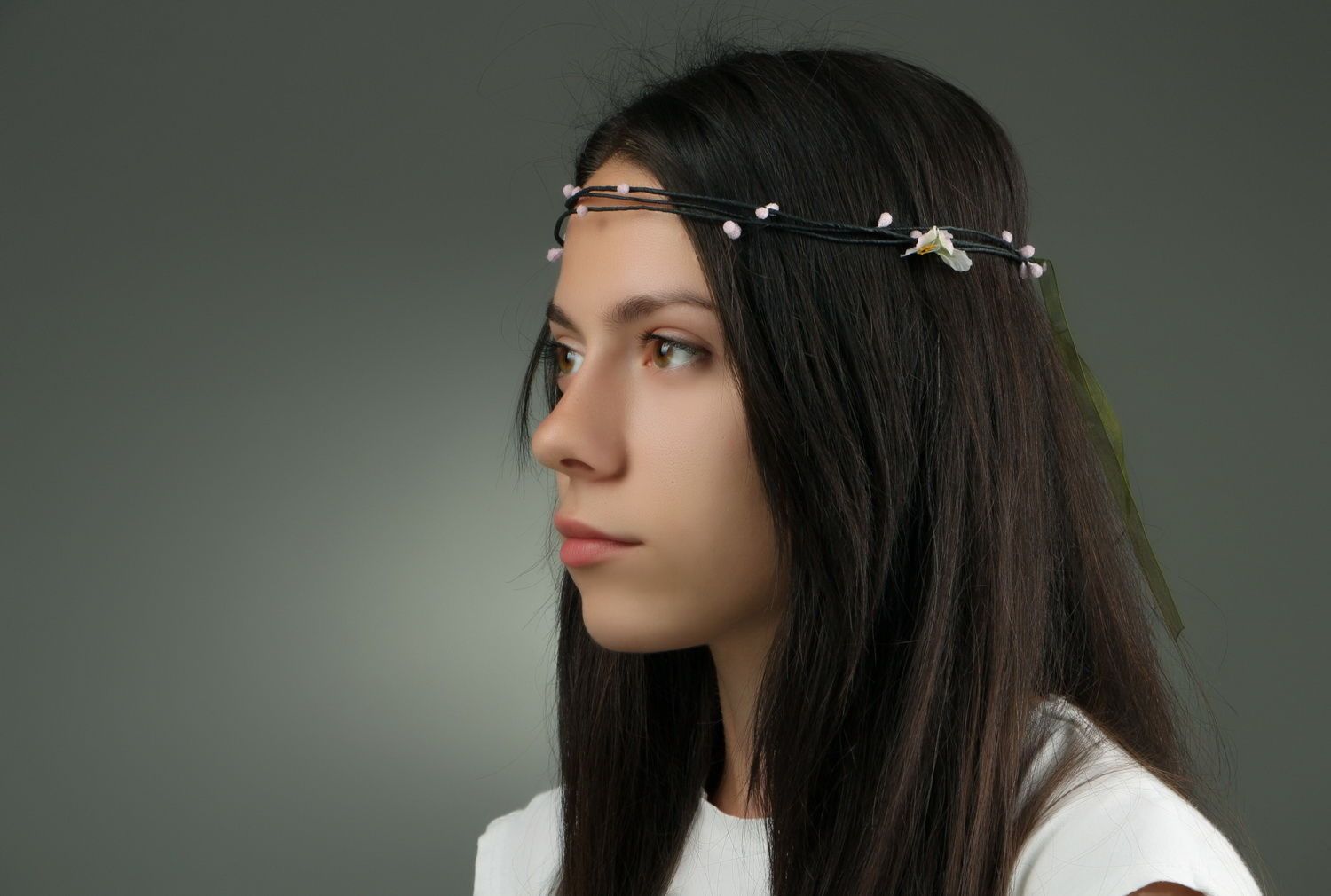 Flower headband photo 4