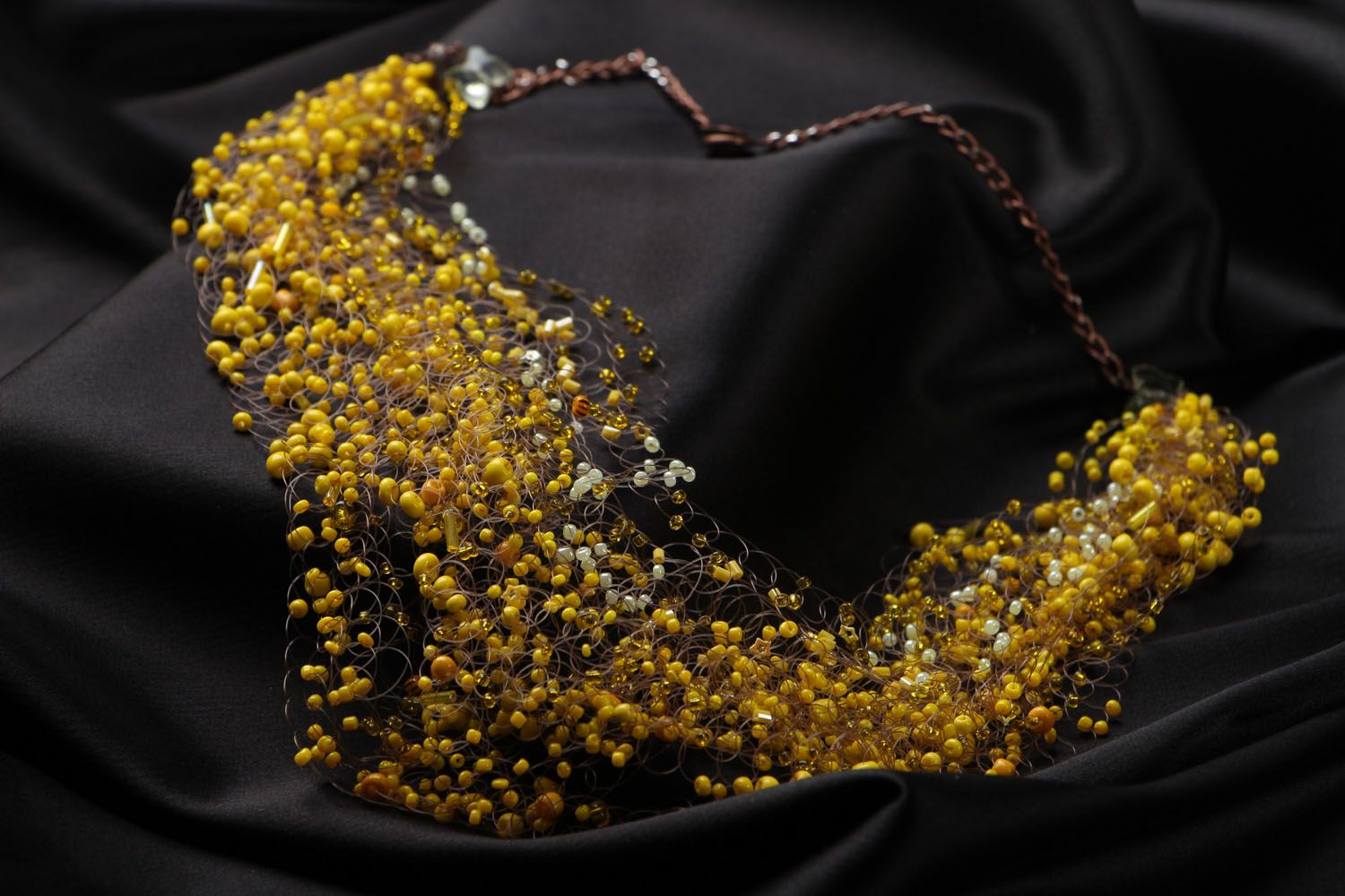 Airy necklace Mimosa photo 2