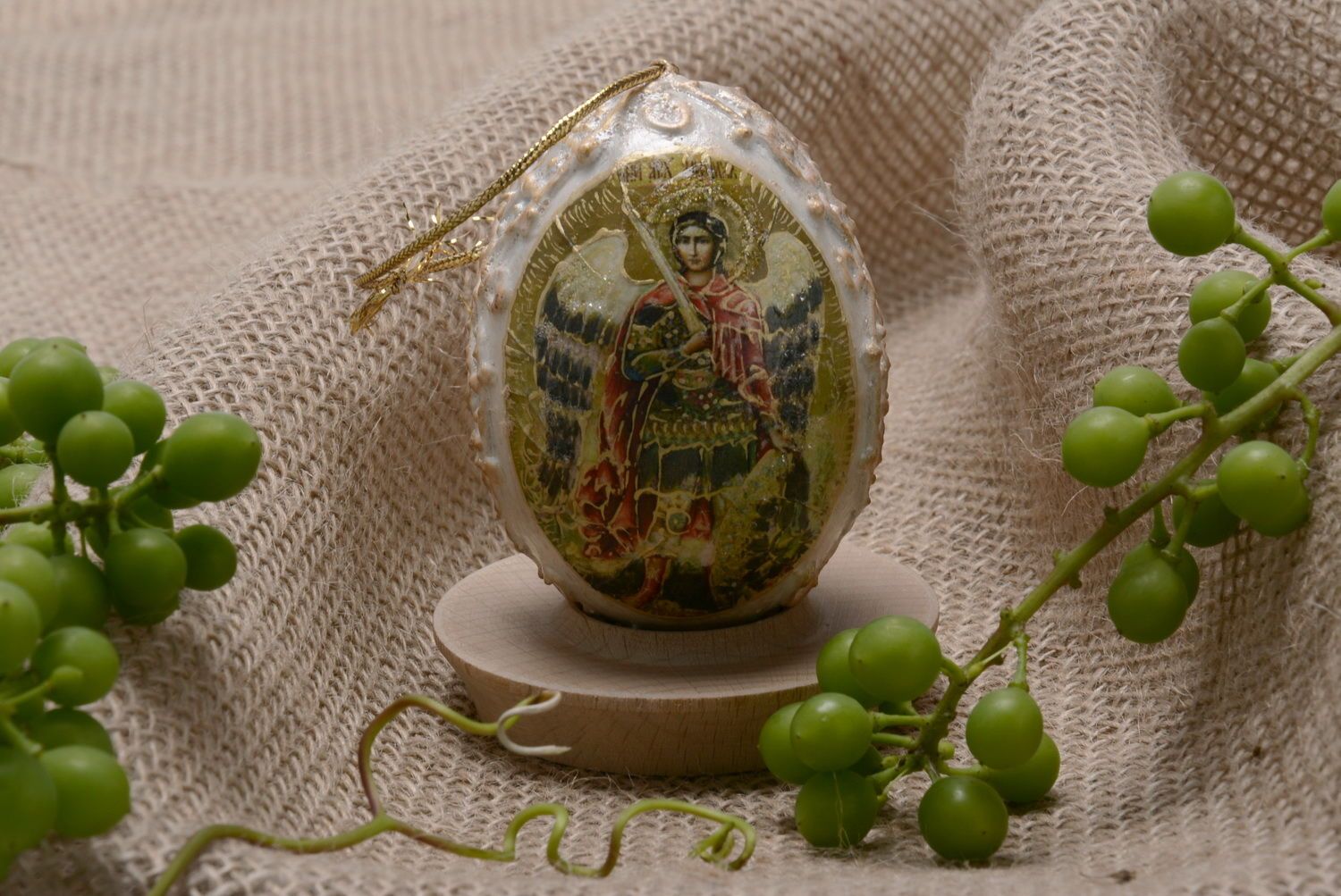 hanging Easter egg Michael the Archangel photo 5