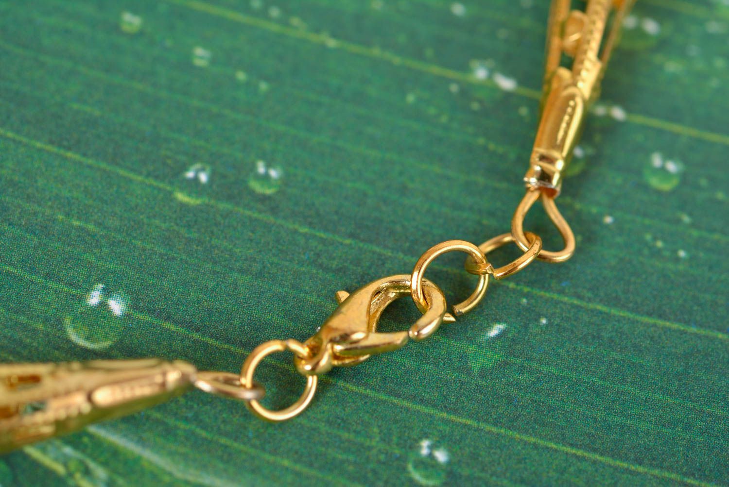 Колье из бисера украшение ручной работы ожерелье из бисера с ромашками фото 5
