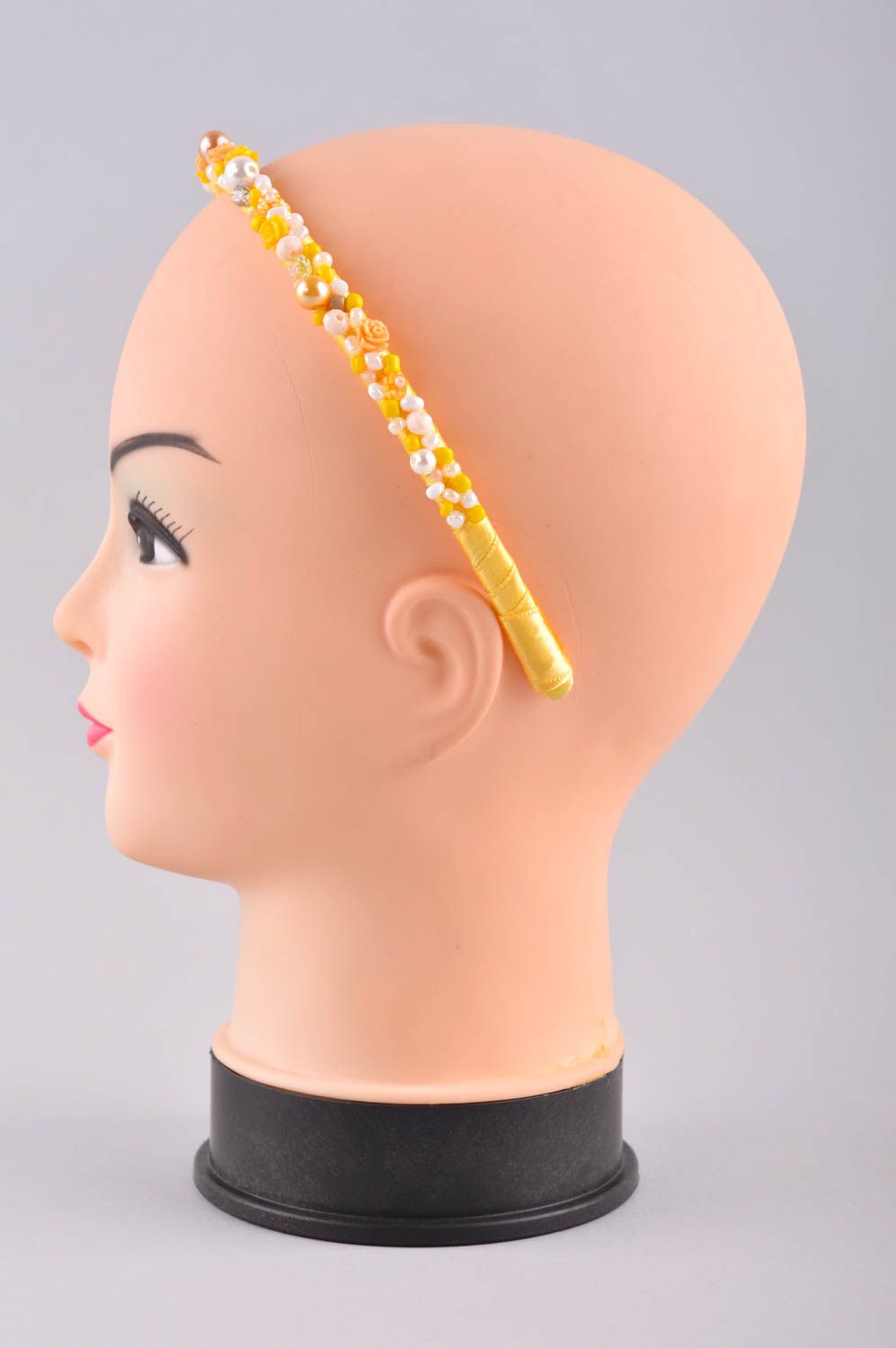 Дизайнерское украшение ручной работы обруч на голову аксессуар для волос фото 3