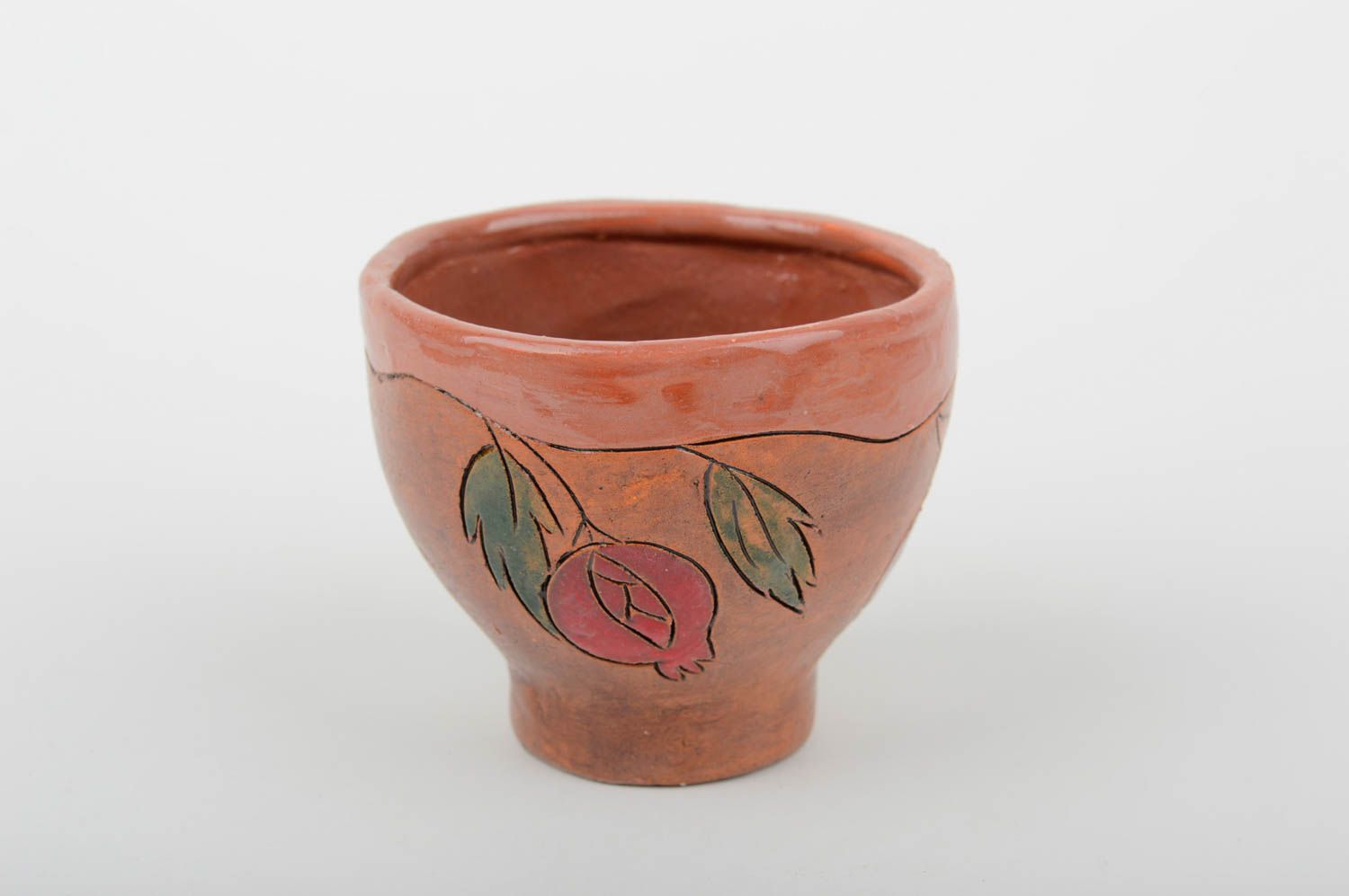 Vaso de barro hecho a mano de arcilla vajilla de cerámica regalo original foto 5