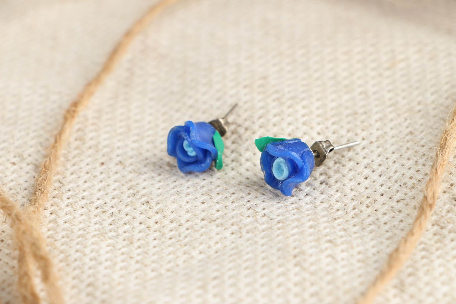 Earrings Made of Polymer Clay photo 3