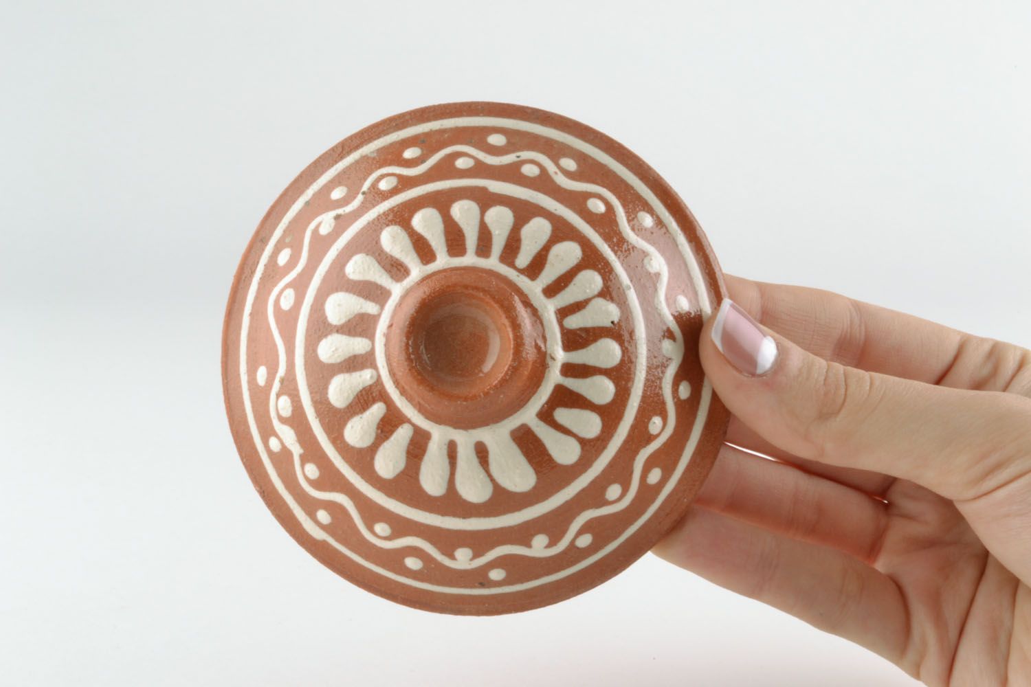 Ceramic lid for pot photo 4