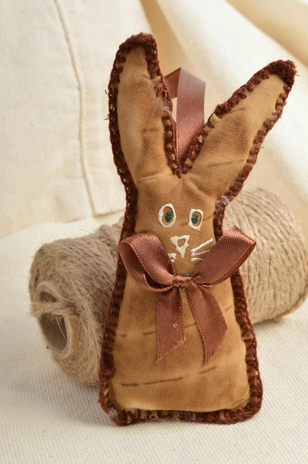 Handmade beautiful designer aromatized soft interior pendant rabbit for decor photo 1