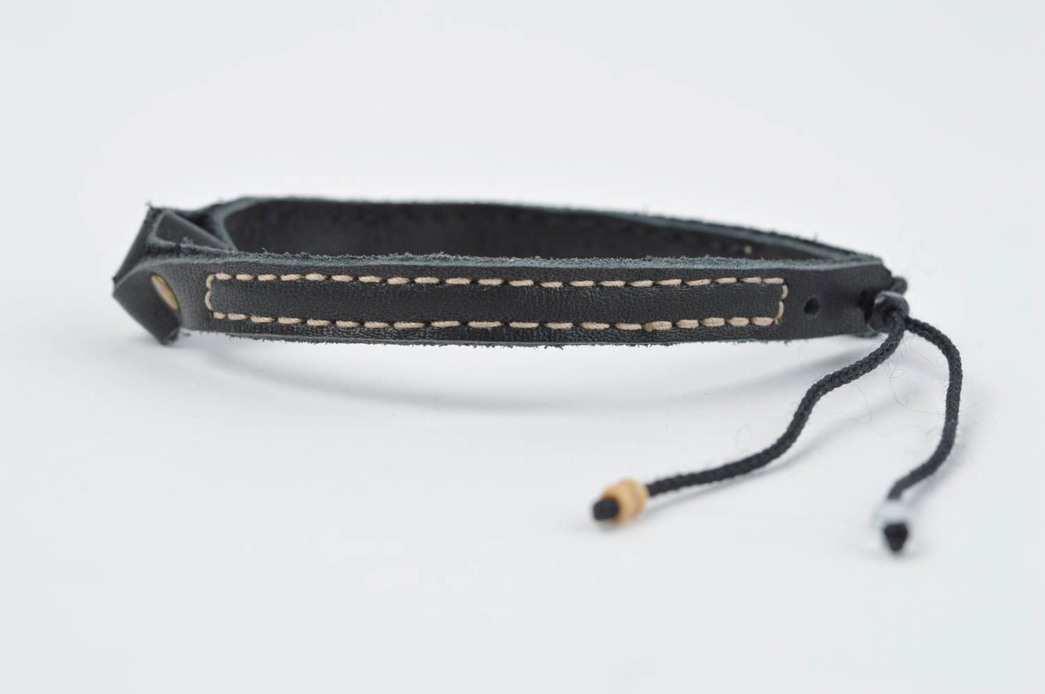 Stylish handmade leather bracelet unisex bracelet designs designer accessories photo 3