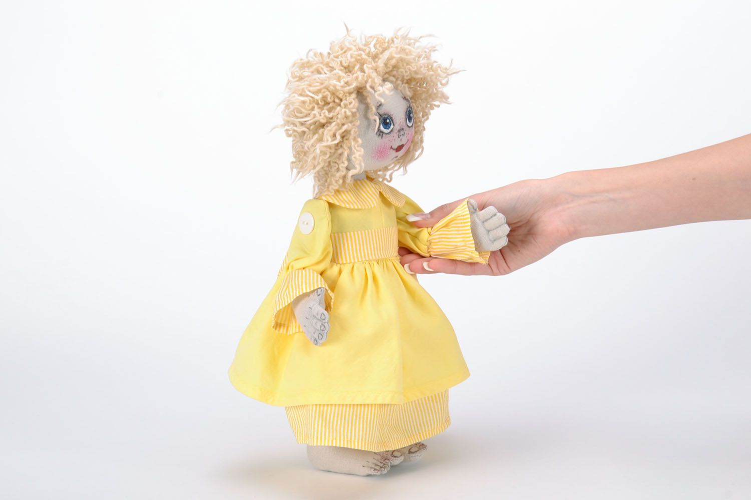 Doudou poupée fait main Fillette photo 2