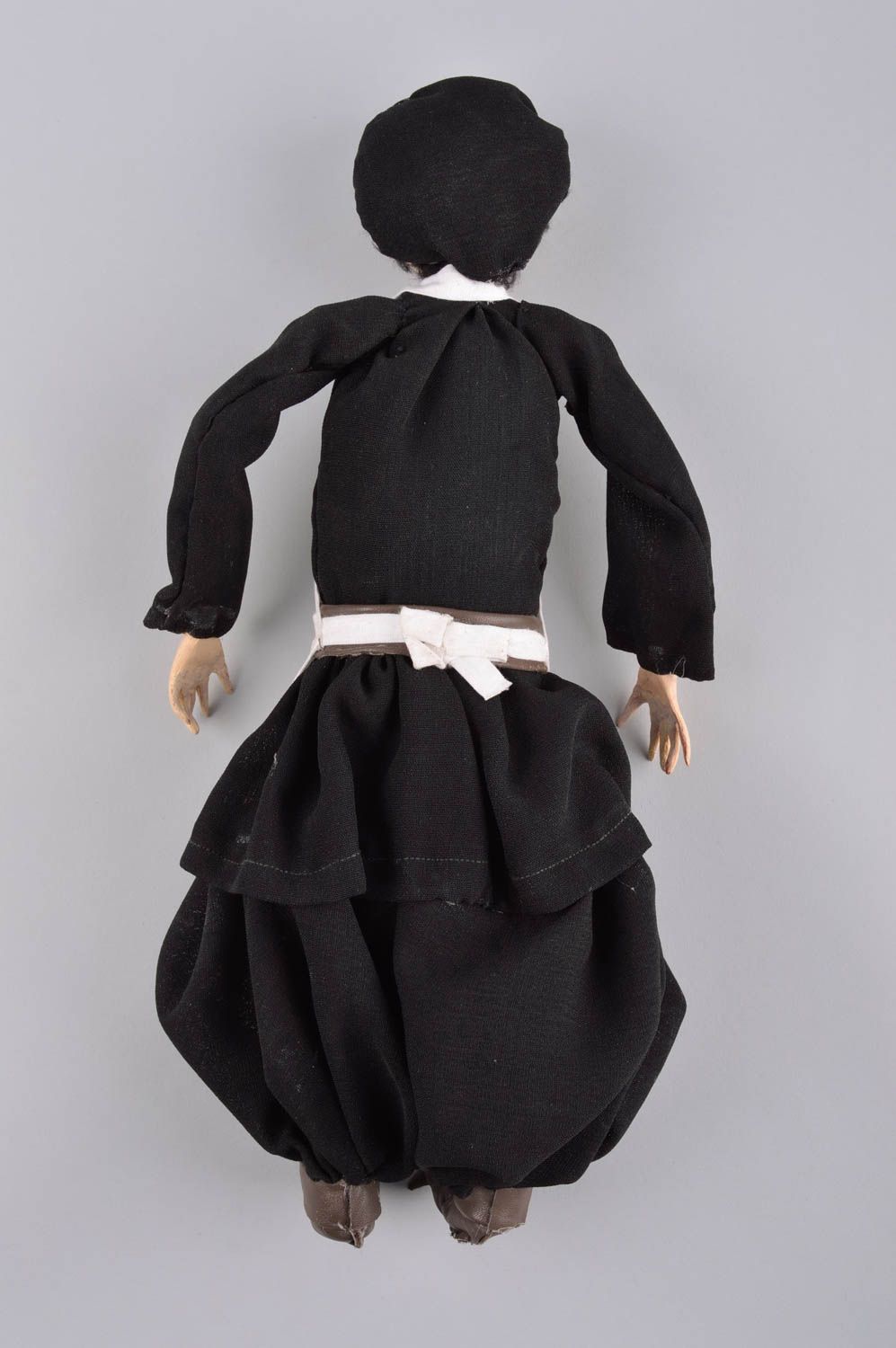 Кукла ручной работы авторская кукла интерьерная керамическая кукла Духанщик фото 4