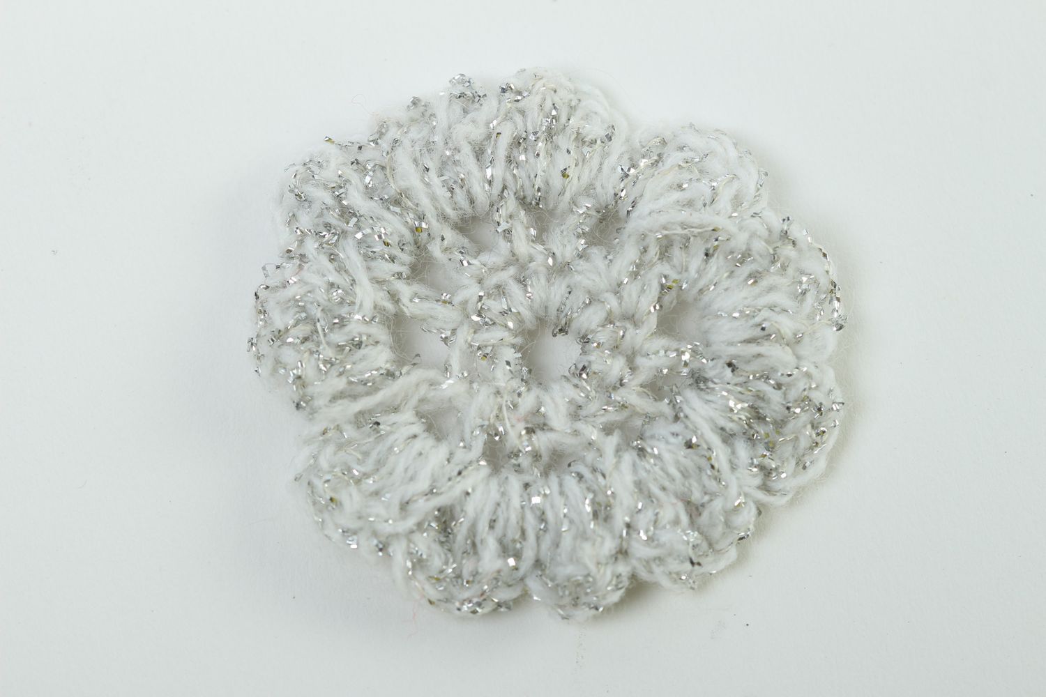 Fleur pour bijoux fait main Fourniture bijoux Loisirs créatifs gris acrylique photo 2