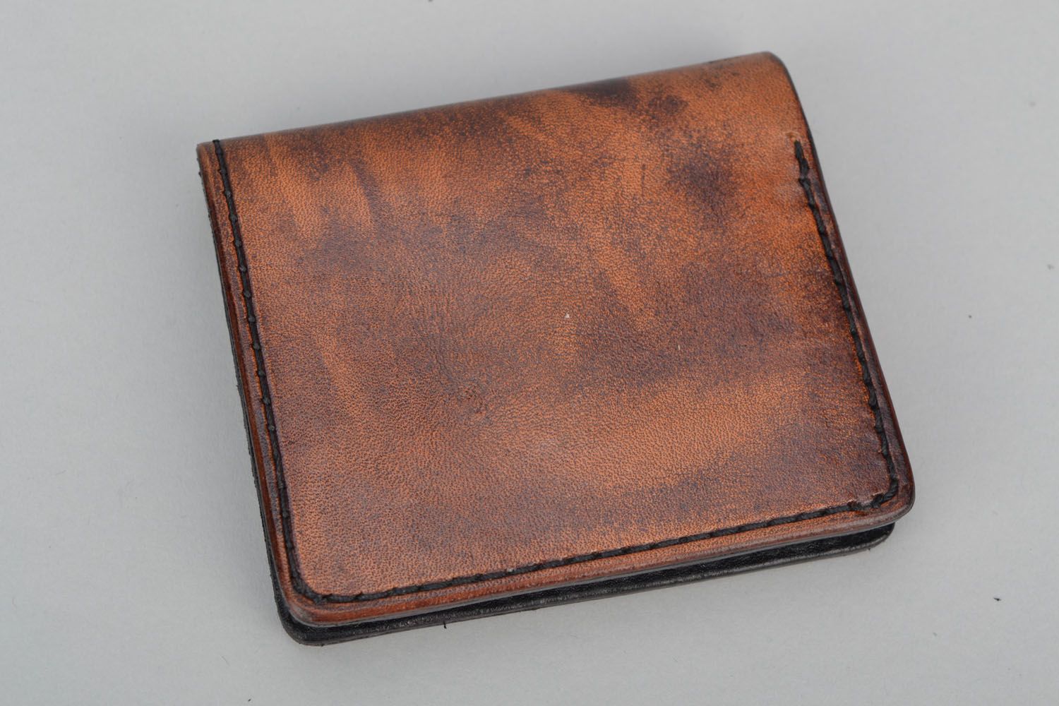 Leather wallet for men photo 2