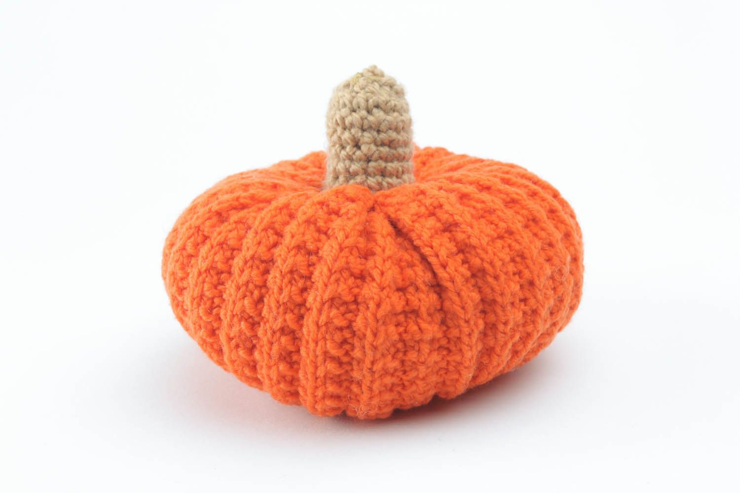 Crocheted pumpkin photo 2