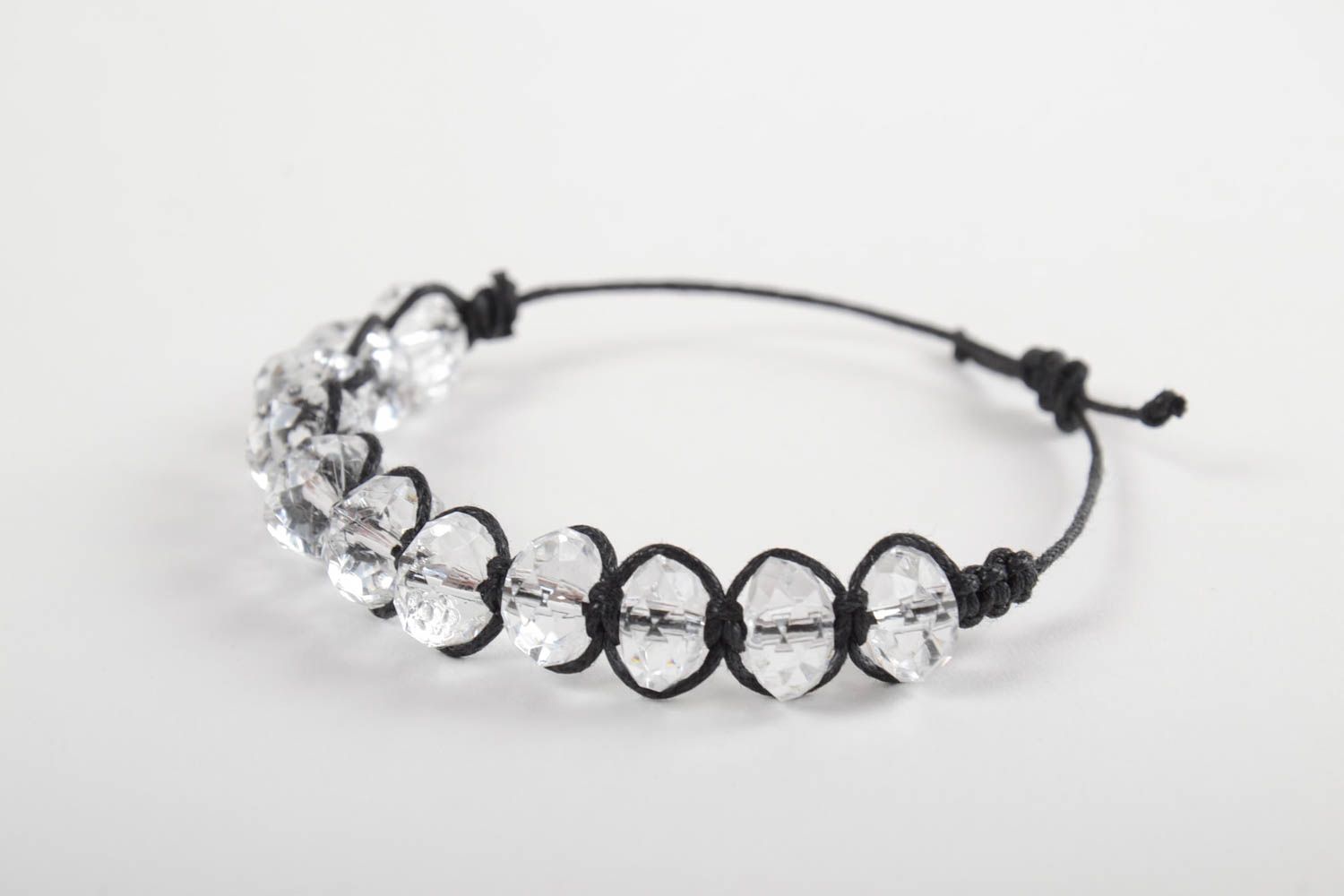 Handmade bracelet beaded bracelet glass bracelet designer accessory gift ideas photo 3