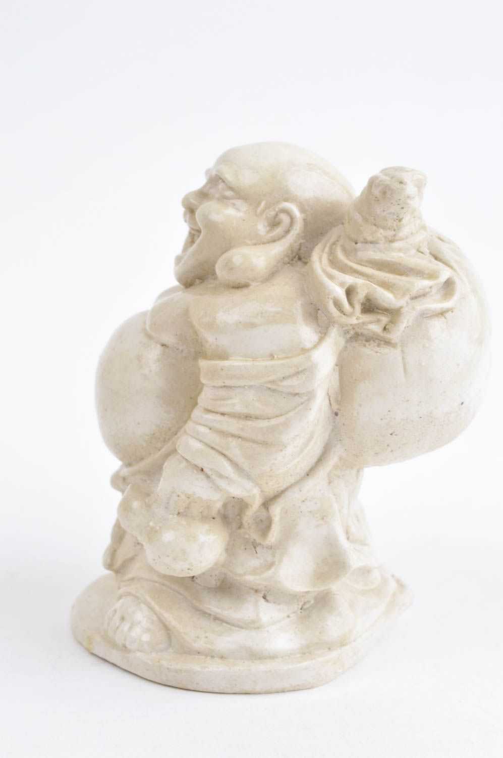 Интерьерная статуэтка ручной работы коллекционная фигурка статуэтка из гипса  фото 3