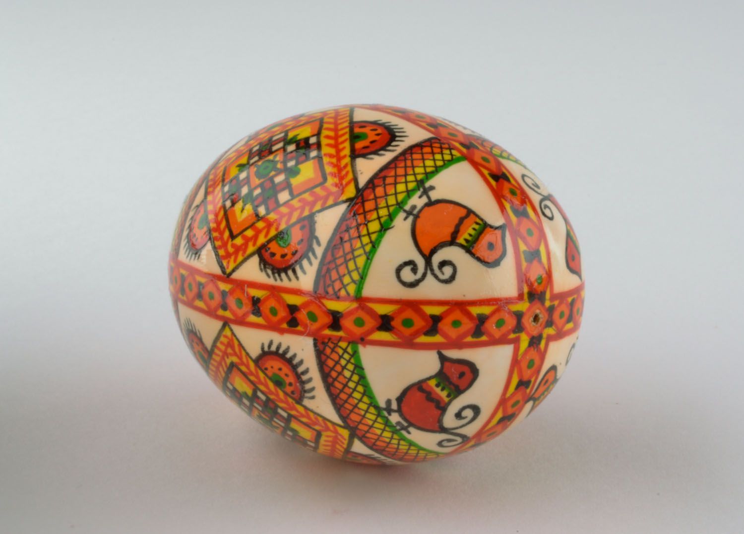 Huevo decorativo artesanal foto 3
