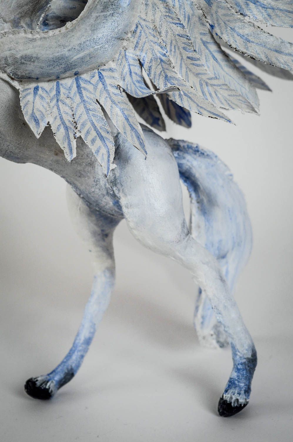 Aroma Kuscheltier Pegasus für Haus Interieur handmade Spielzeug weich  foto 4