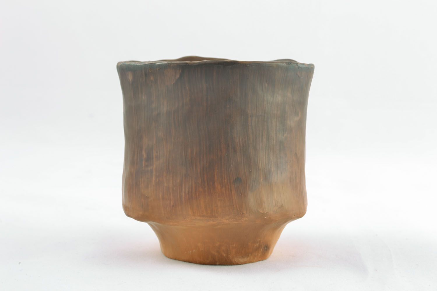 Keramik Becher ohne Henkel foto 1