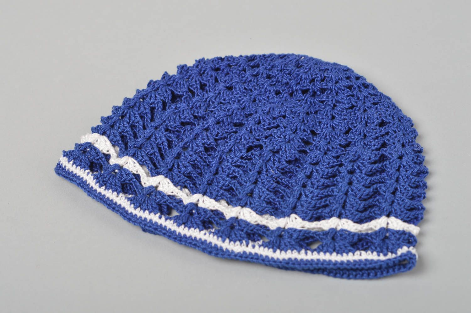 Handmade hat spring hat warm hat gift for girls children crocheted hat photo 1