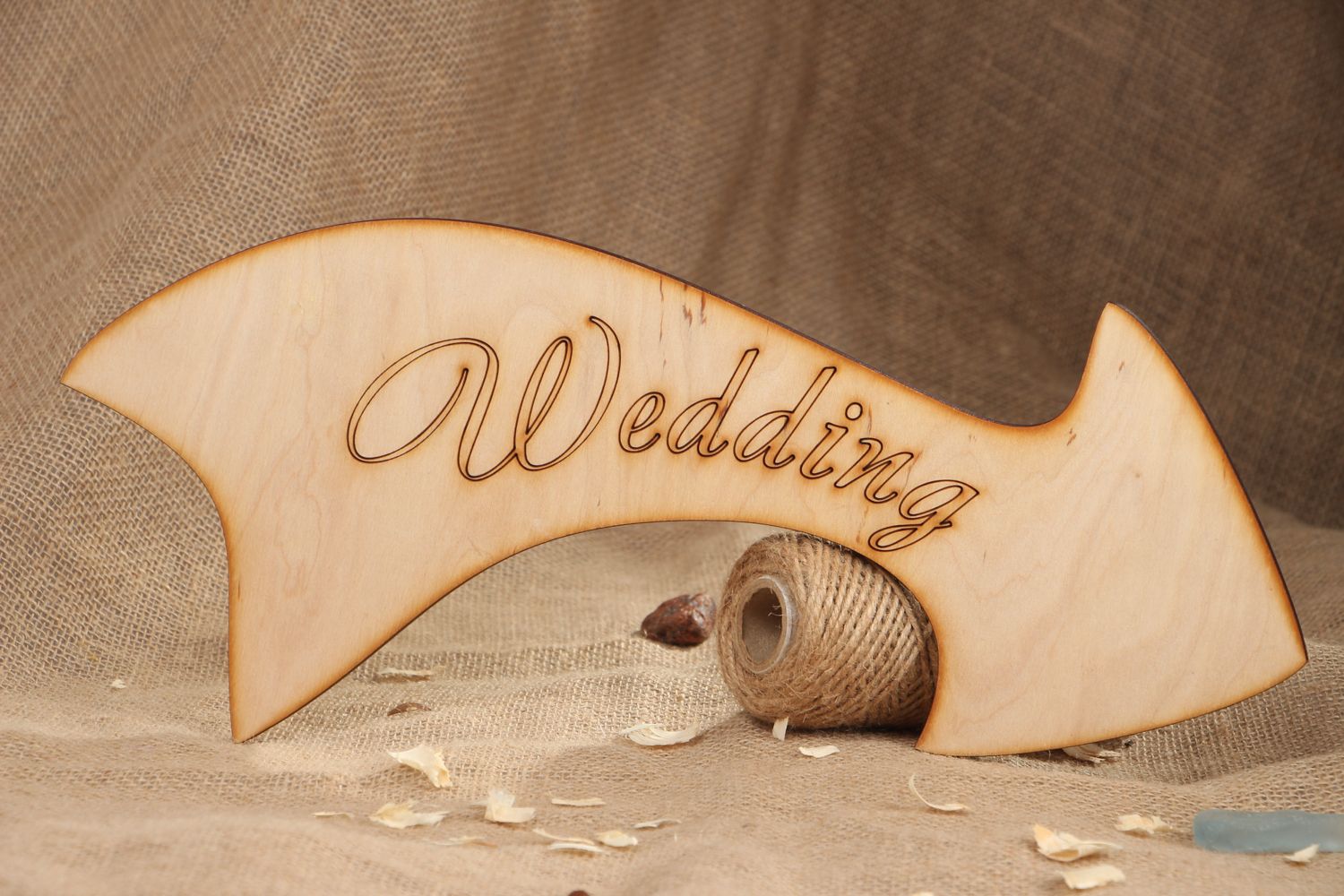 Rohling für Kreativität Hinweisschild Wedding foto 5