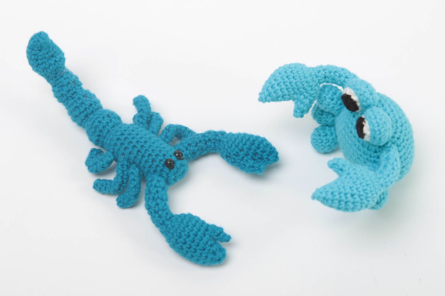 Häkel Kuscheltier Skorpion und Krebs Kuscheltier Spielsachen für Kinder foto 2