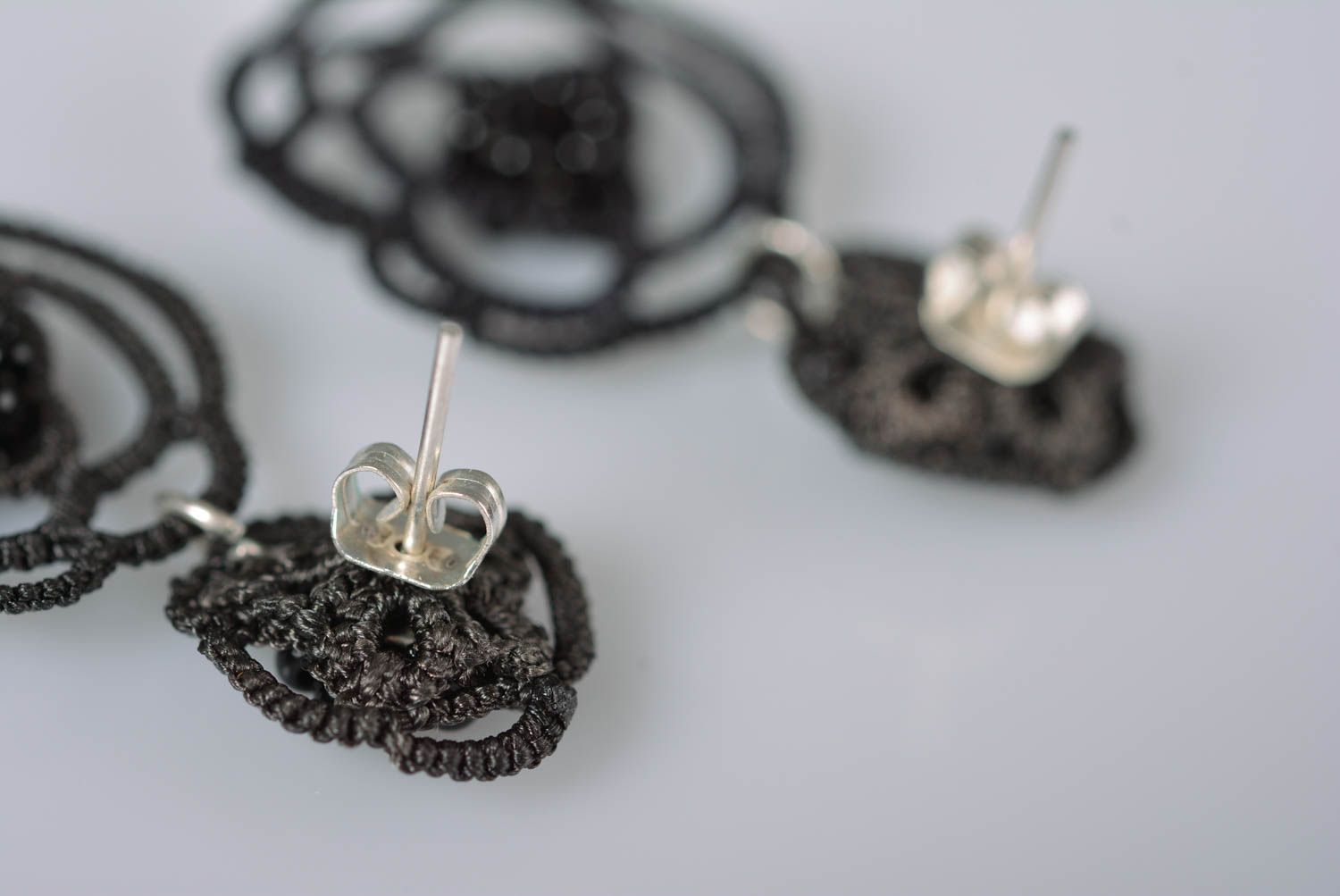 Handmade jewellery stud earrings designer accessories gifts for women photo 4