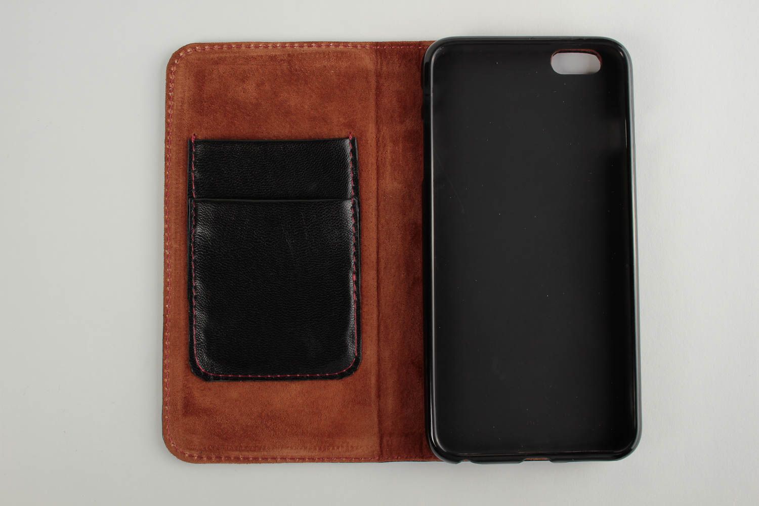 Handmade leather phone case phone accessories for men best gifts for him photo 4