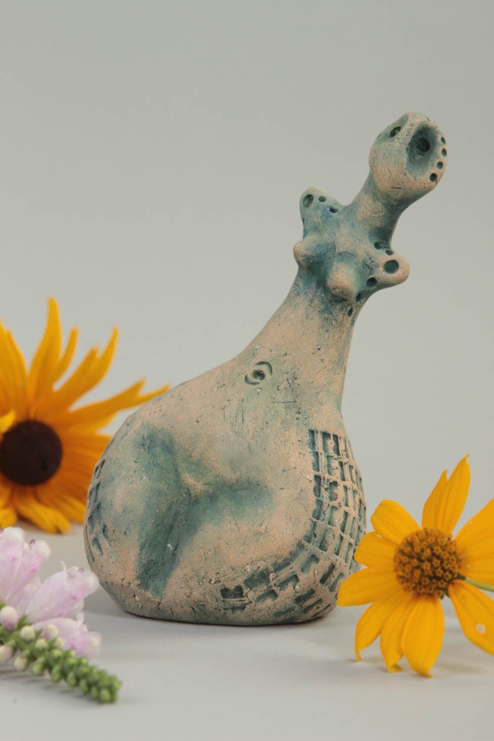 Handmade ceramic statuette stylish home decor housewarming gift ideas photo 1
