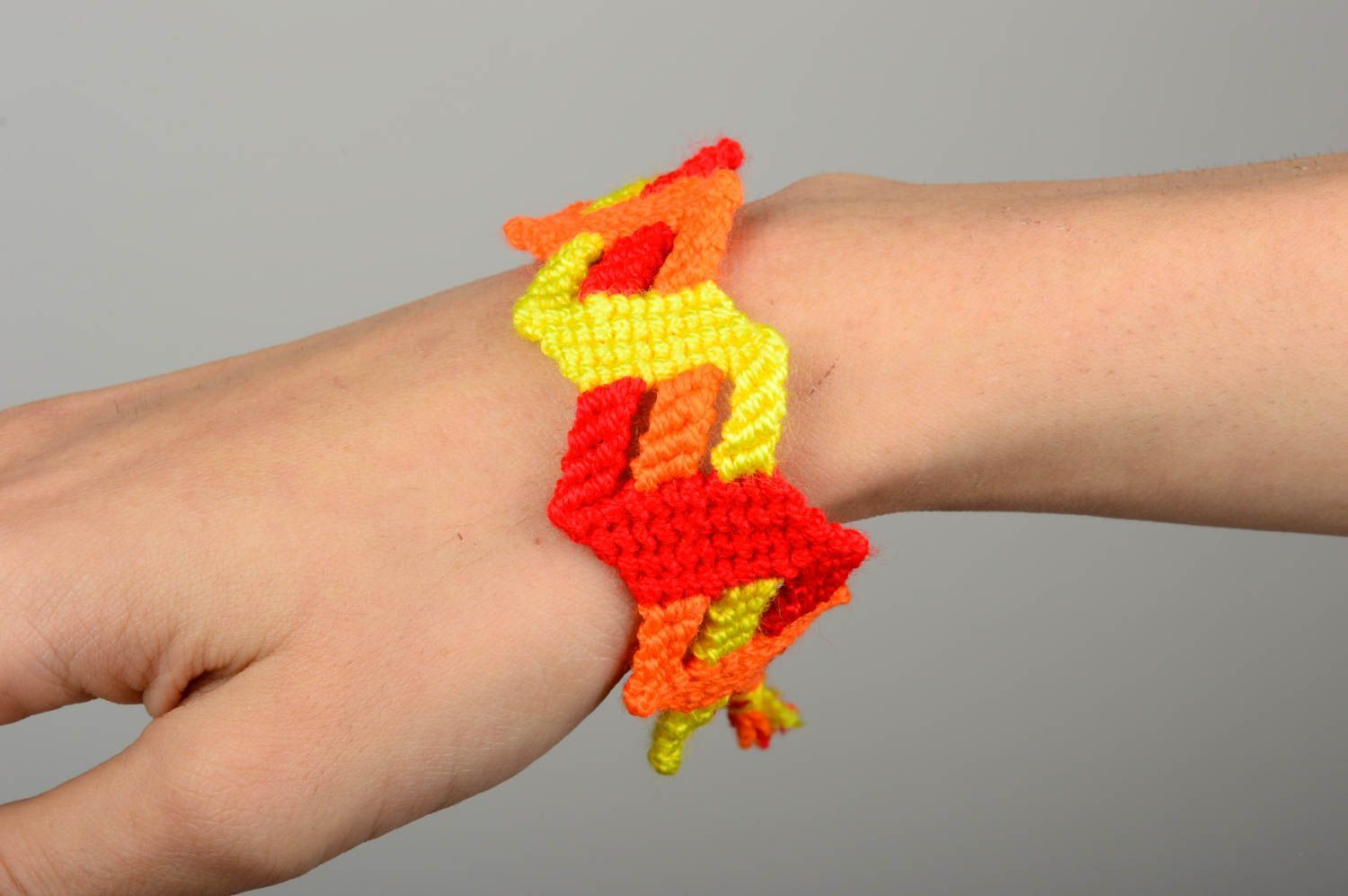 Handgemachter Damen Schmuck geflochtenes Armband Geschenk für Frauen stilvoll foto 5